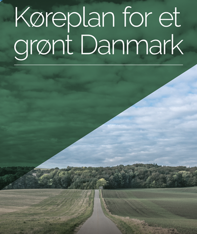Forside til Køreplan for et grønt Danmark