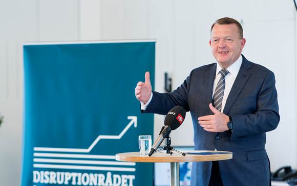 Lars Løkke Rasmussen i tale ved Disruptionrådet
