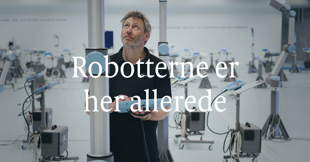 Robotter får til at stå stærkere Regeringen.dk