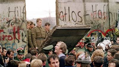 Berlinmurens fald 1989