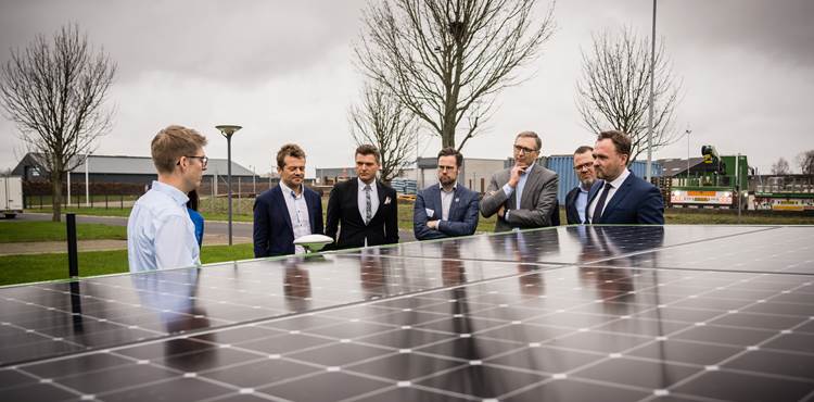Klima-, energi- og forsyningsminister Dan Jørgensen besøger virksomhed
