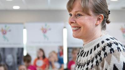 Kultur- og kirkeminister Joy Mogensen besøger Gungehusskolen 