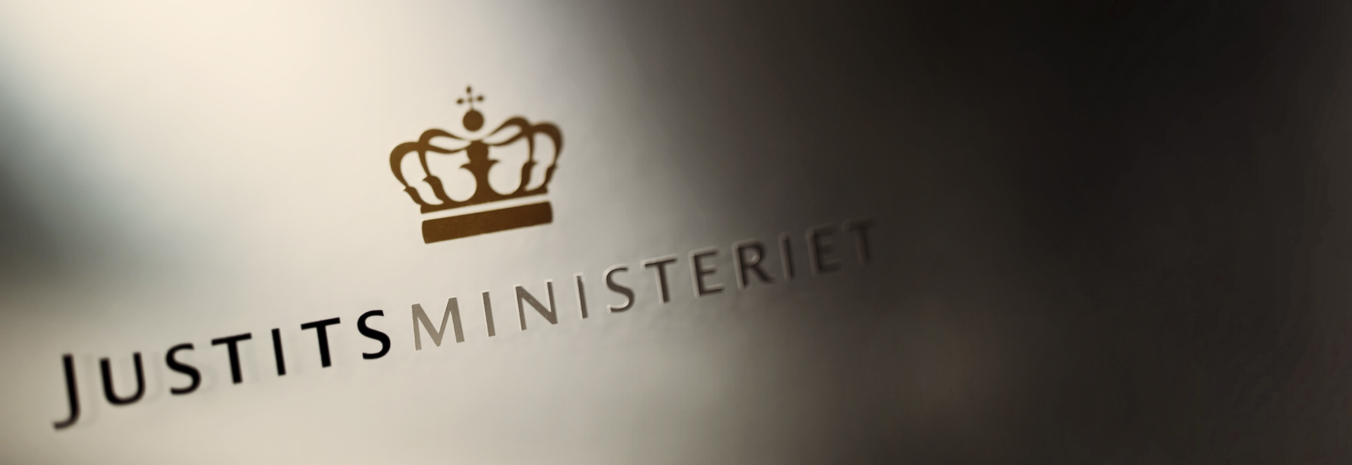 Justitsministeret Logo