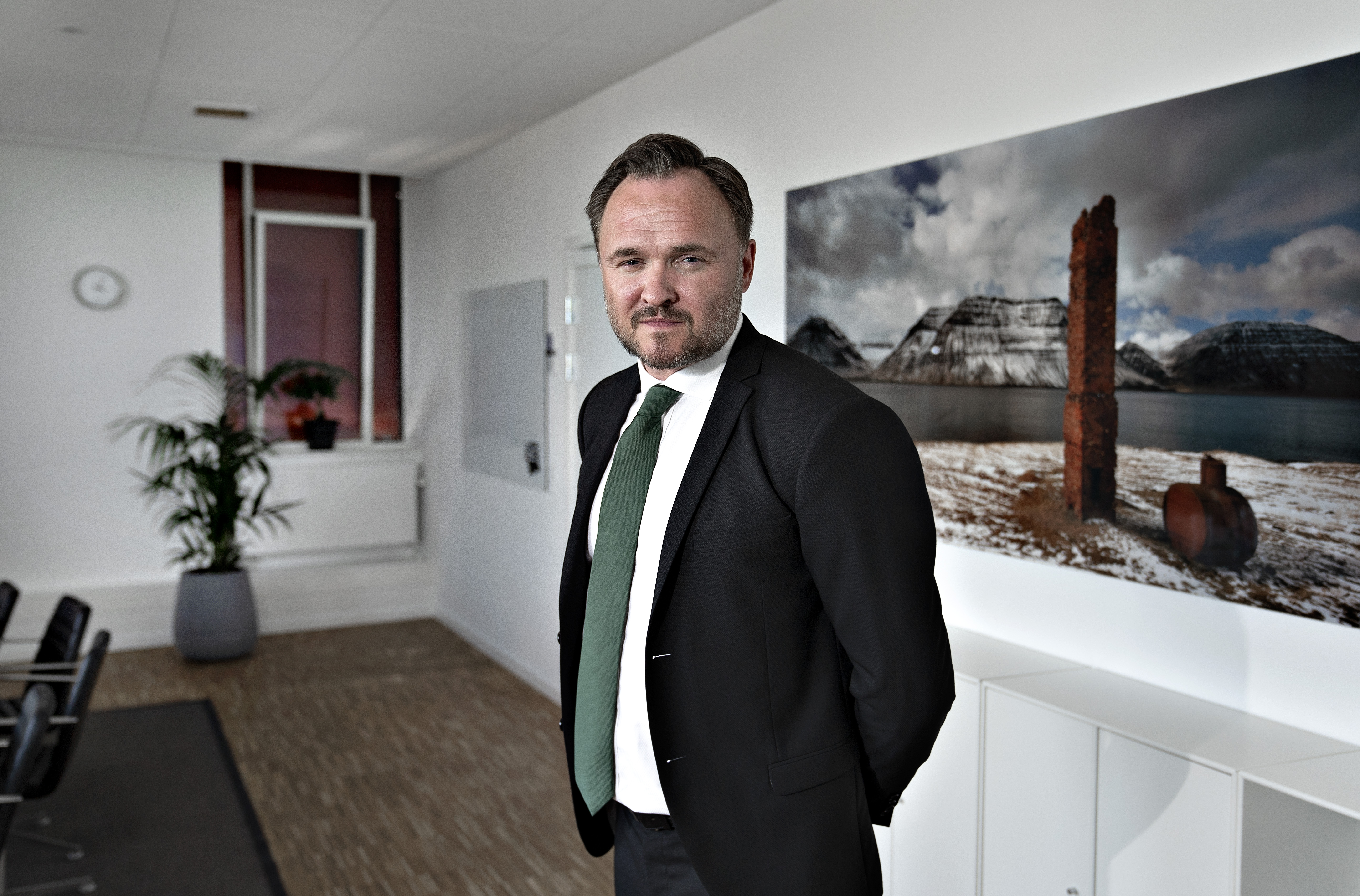 Portræt af minister for udviklingssamarbejde og global klimapolitik Dan Jørgensen