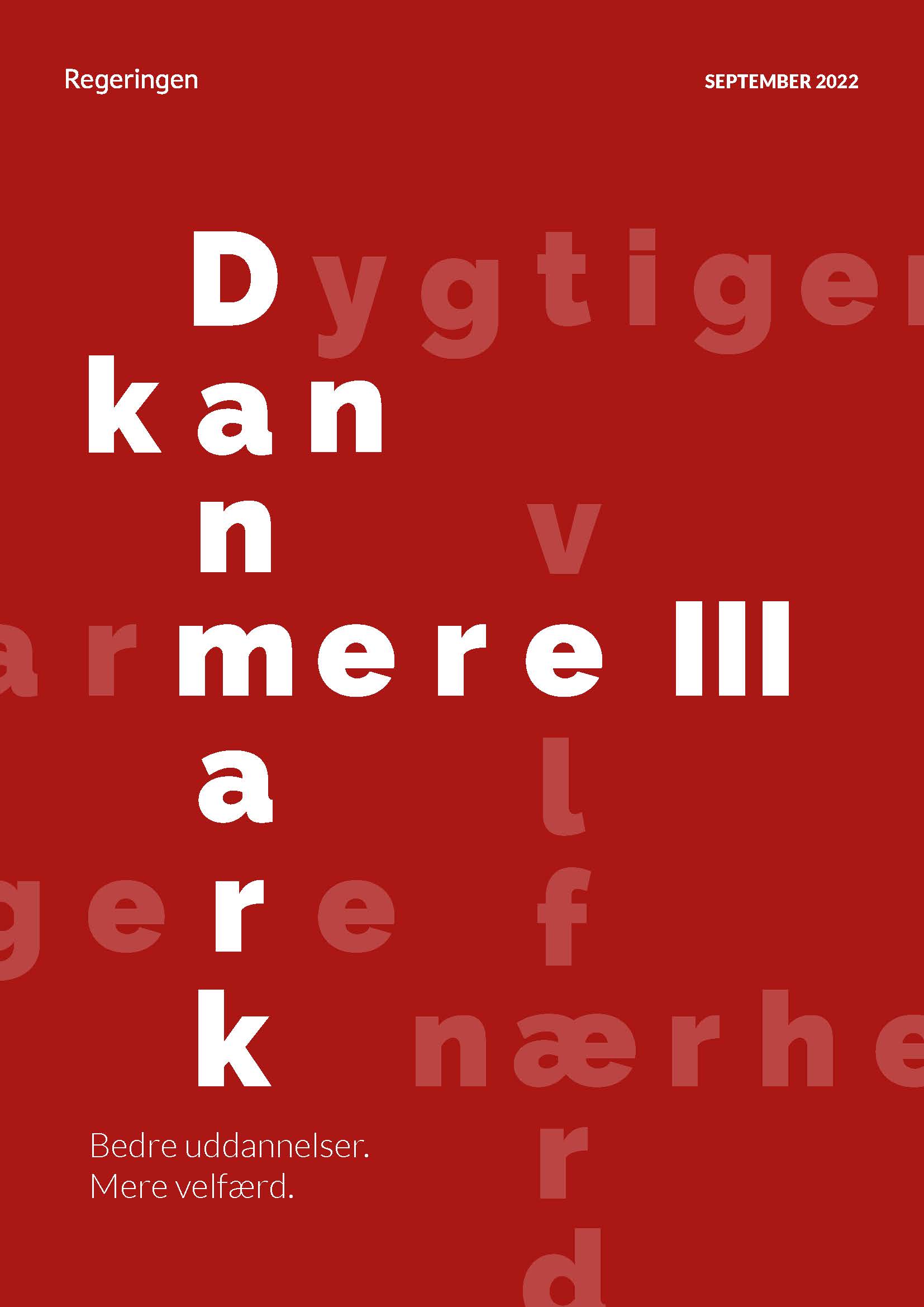 Forside til Danmark kan mere III